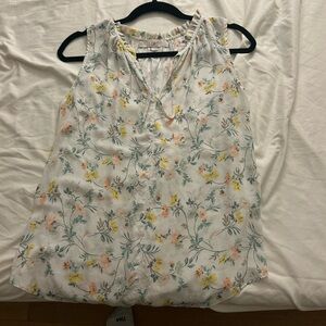 Floral Sleeveless Top